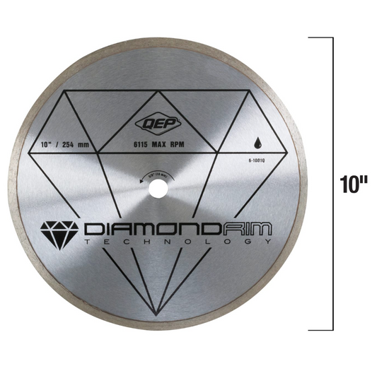 10" Diamond Blade Black Series - Premium Cutting Tool for Precision Tasks