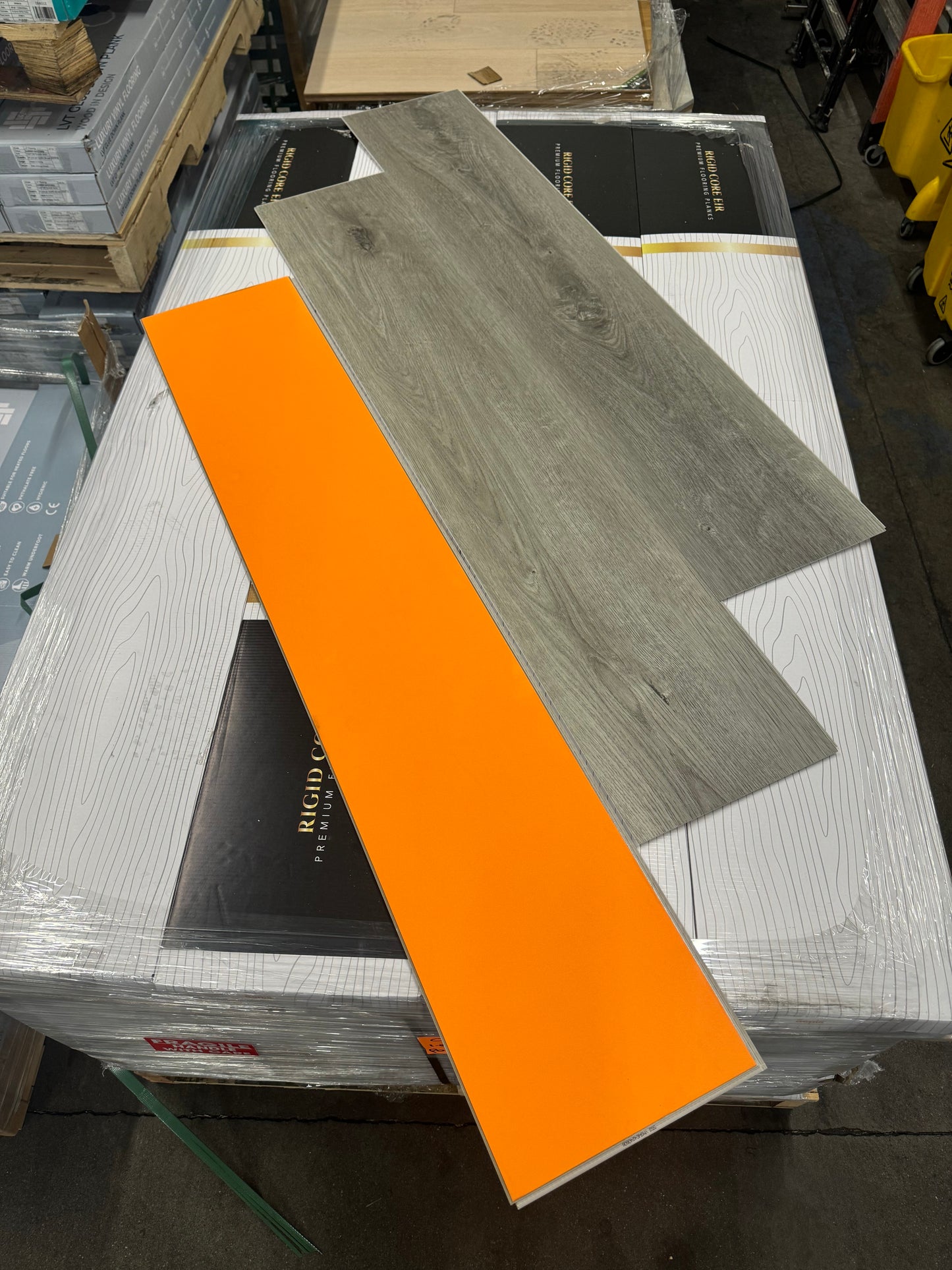 Petrified Gray | 5.5mm 12mil w/ Pad | Luxury Vinyl Plank [ SALE FLOOR ]