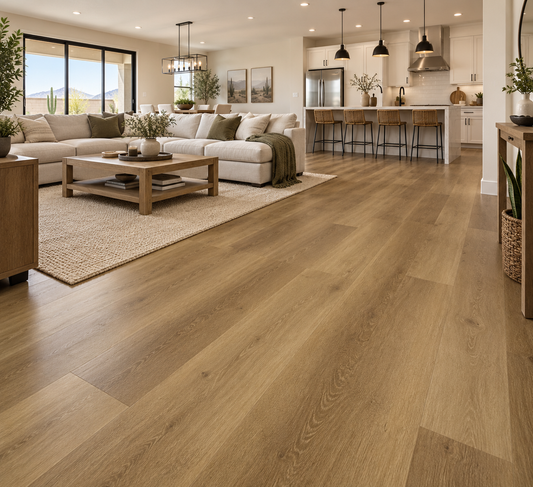 Golden Elm | 8mm 22mil w/ pad | Choice Flooring Luxury Vinyl Plank