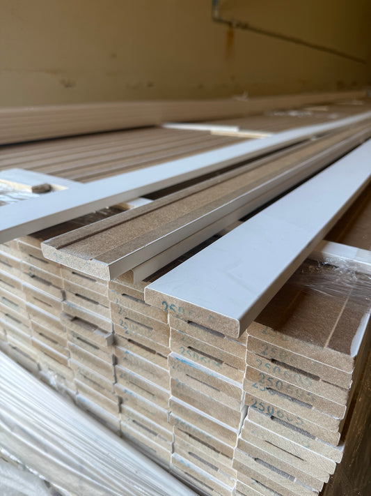 Primed MDF Door Casing 1/2" x 2 1/2" (16ft)