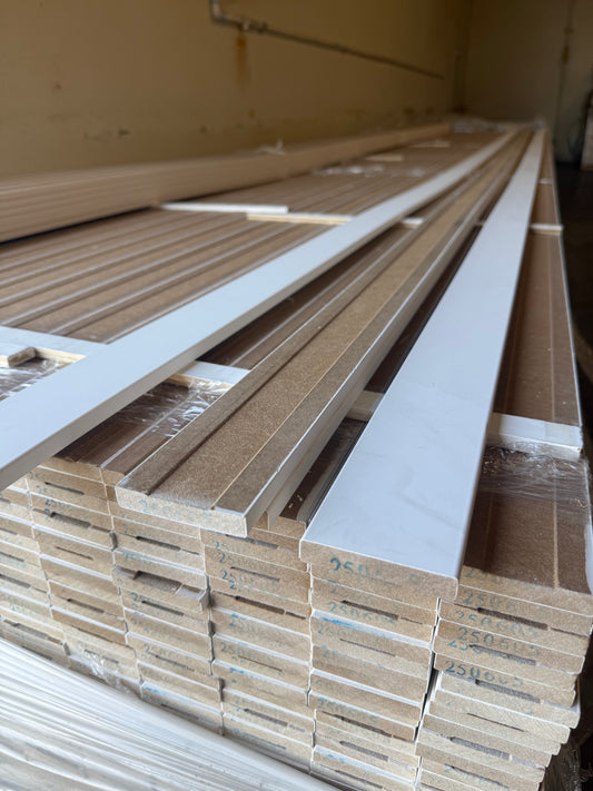 Primed MDF Door Casing 1/2" x 2 1/2" (16ft)