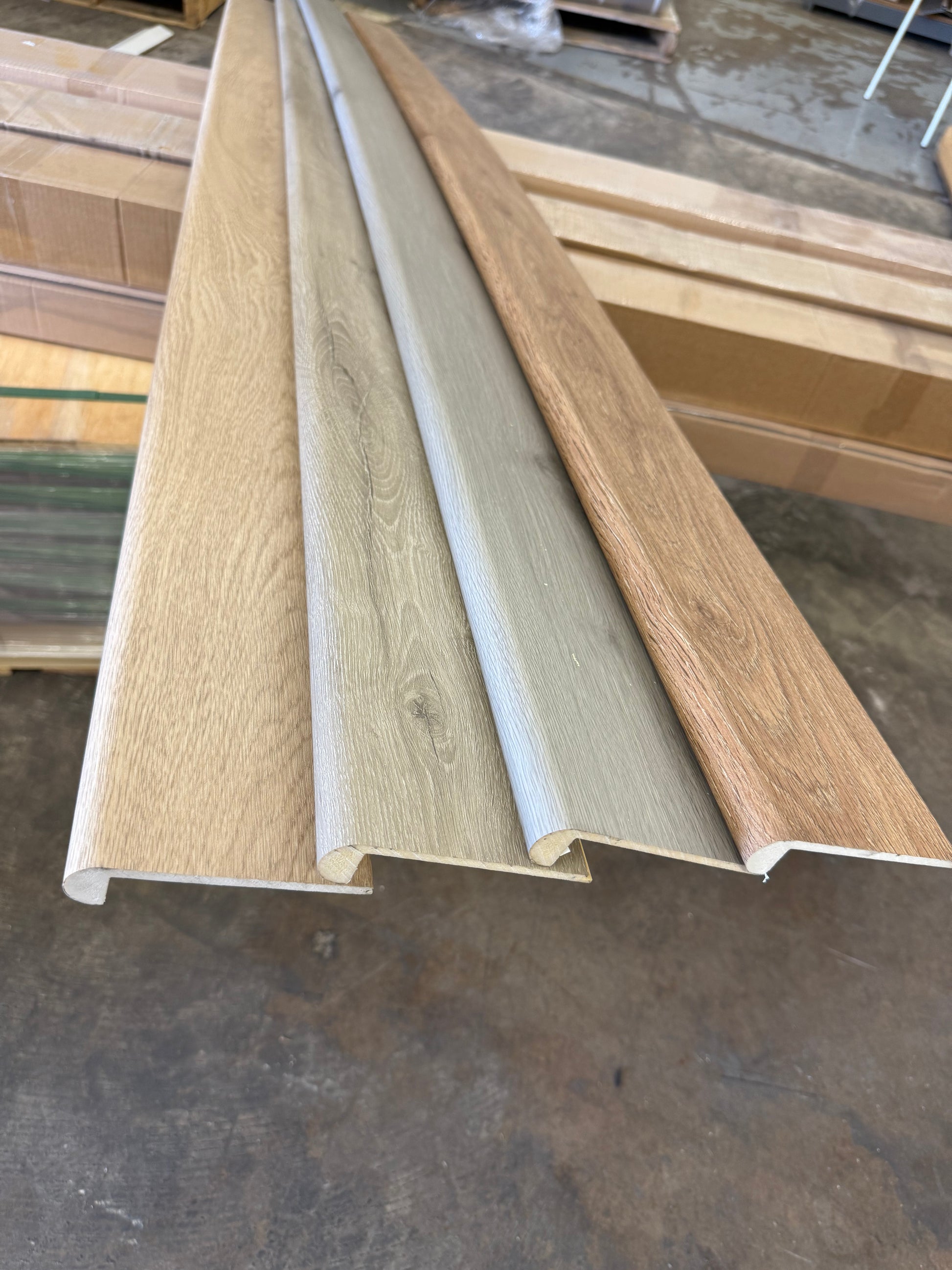 Luxury Vinyl Plank Stair Nosing | Durable Waterproof Trim