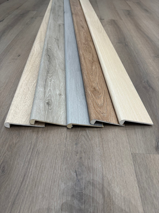 Luxury Vinyl Plank Stair Nosing – Durable Waterproof Trim