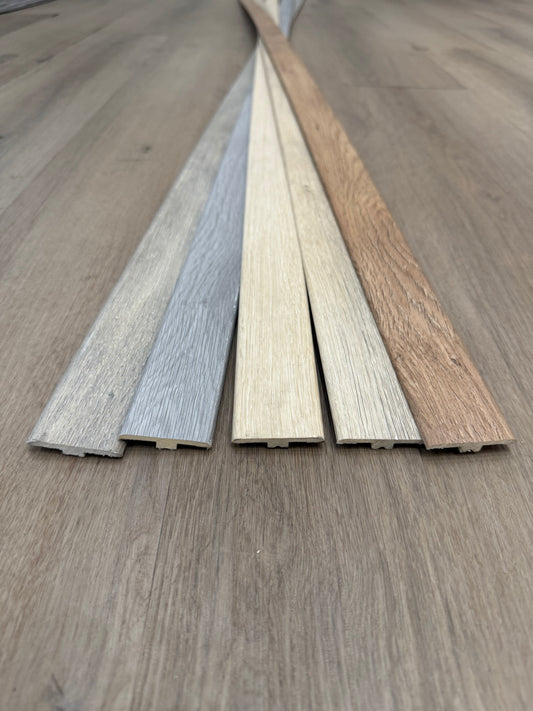 Luxury Vinyl Plank T-Molding | Durable Waterproof LVP Floor Transition Trim