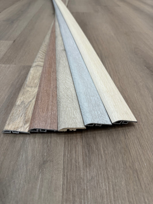 Luxury Vinyl Plank Reducer | Durable Waterproof LVP Floor Transition Strip