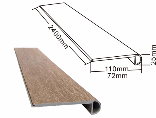 Placer Flush Stair Nose