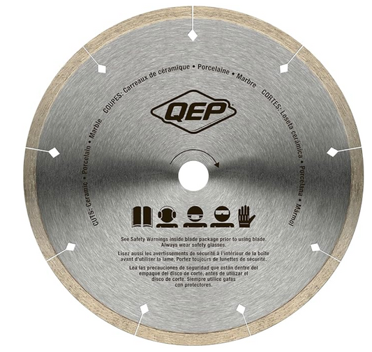 10" Black Widow Blade by QEP - Professional-Grade Diamond Blade for Precise Cutting