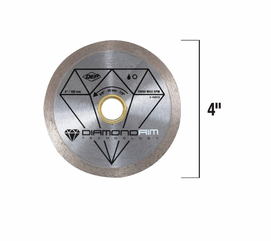 4" Diamond Blade Black Series - Premium Cutting Tool for Precision Tasks