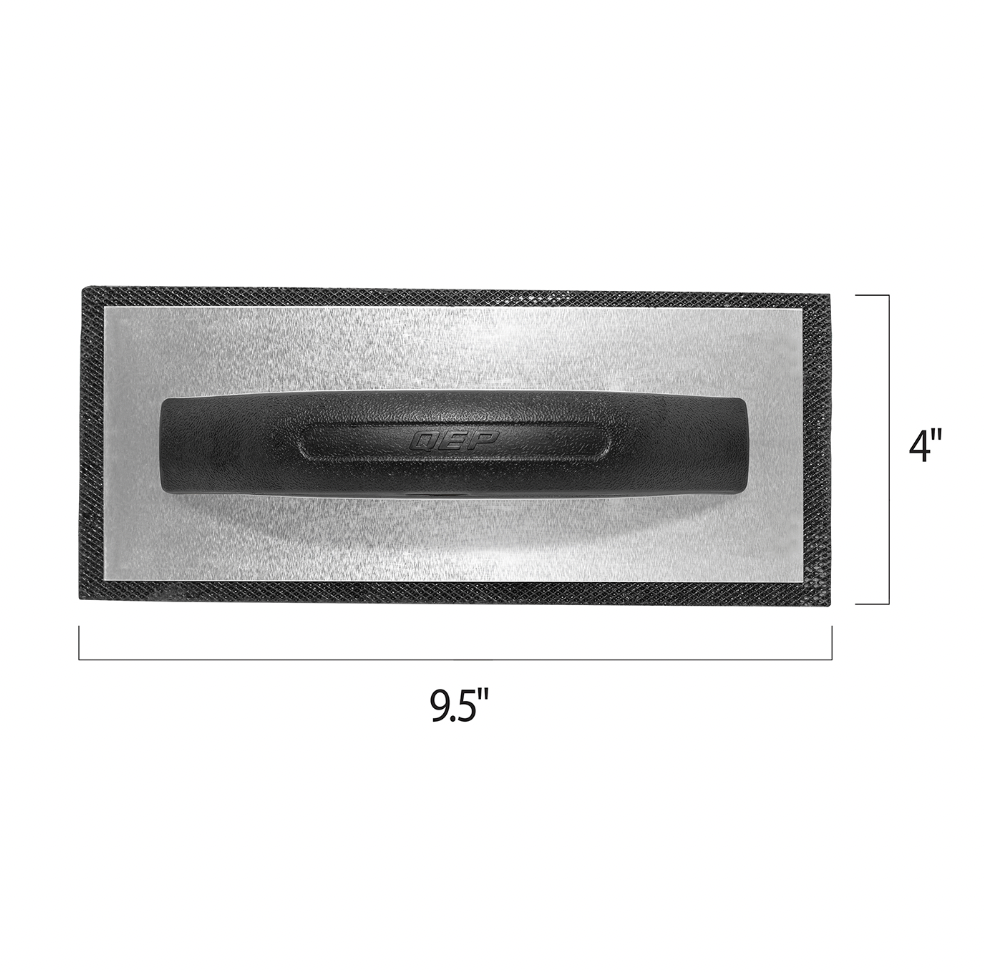 Molded Rubber Grout Float QEP - Professional-Grade Grouting Tool for Precise Tile Work