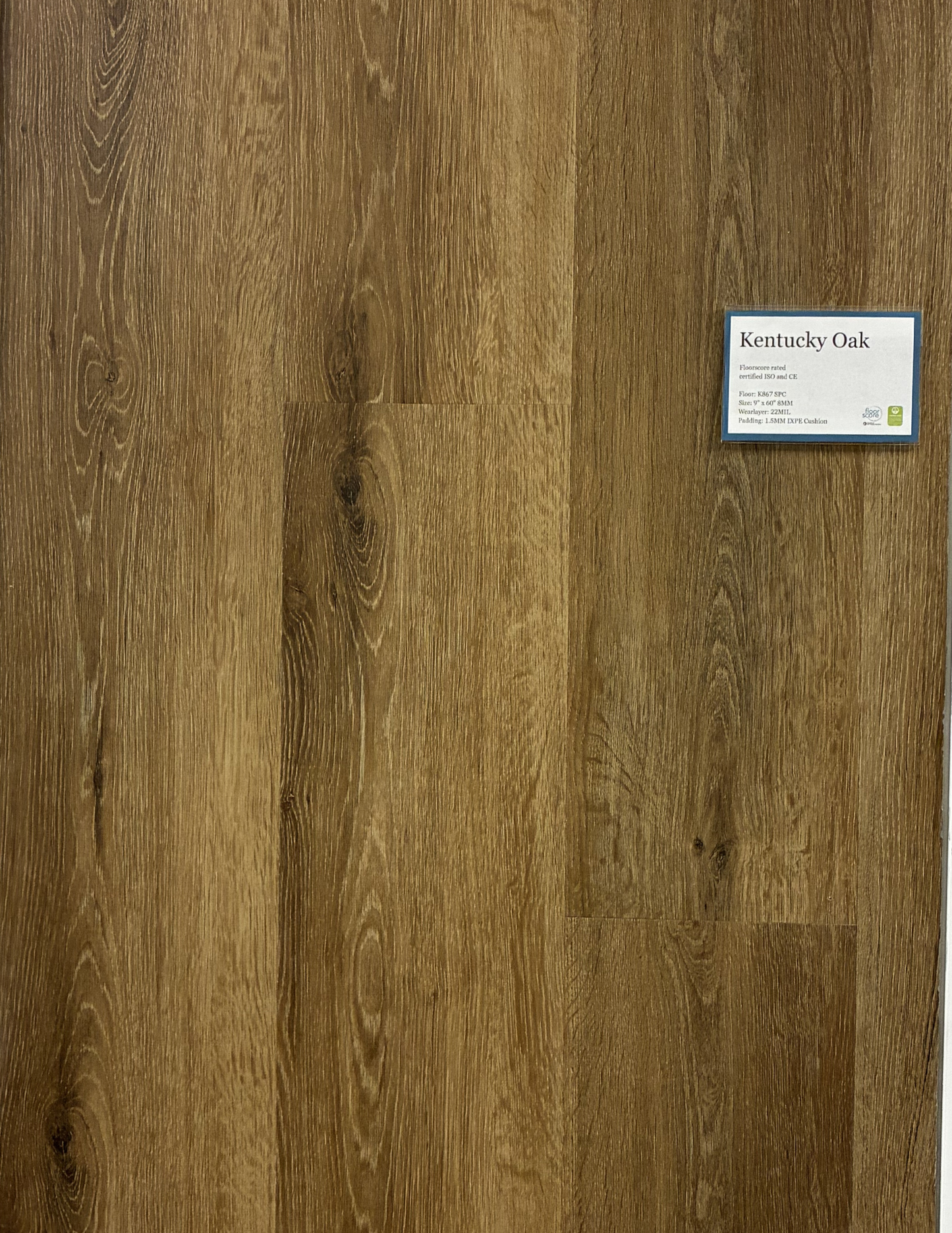Kentucky Oak ⎸ 8mm 20mil w/pad ⎸ Choice Flooring Luxury Vinyl Plank